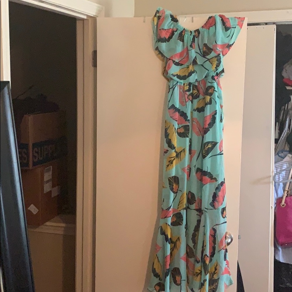 Express long summer dress.